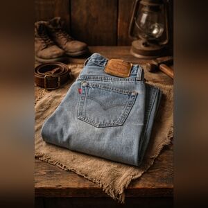 Vtg 1997 Levi’s 501 Made in Canada | W32 L36 | 0497 Med Wash Button Fly